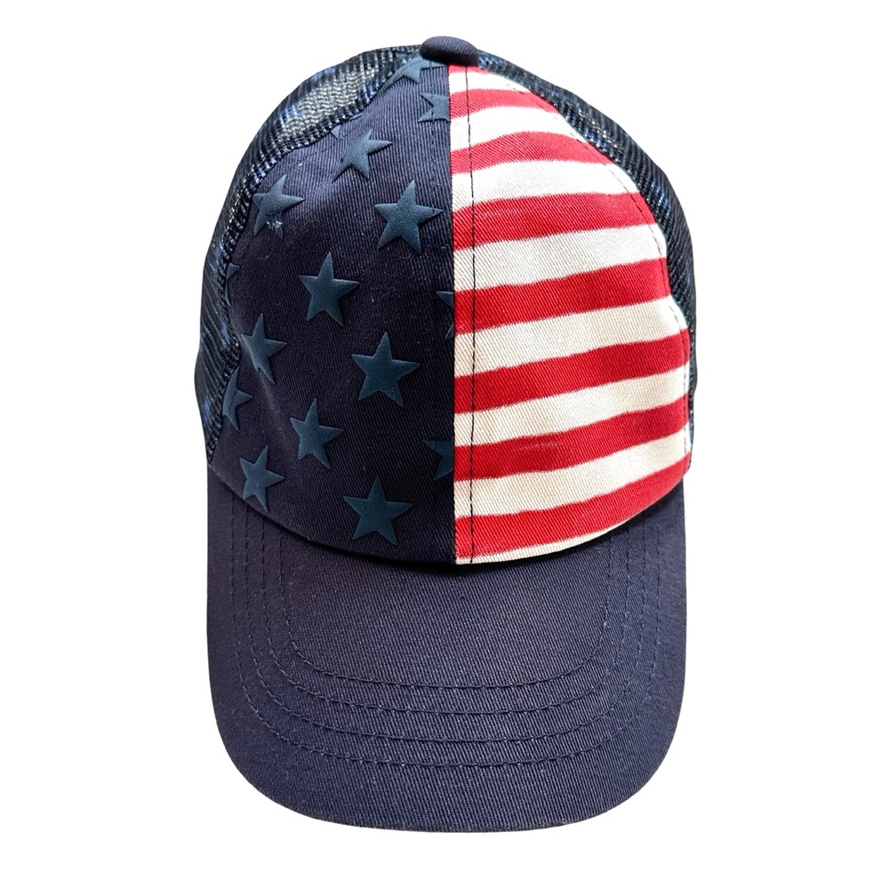 ⭐️ 5 for $25 Patriotic Kids Cap - Red, White, and Blue